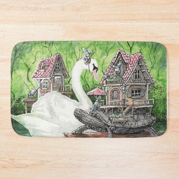 Item preview, Gnomes, Turtle and swan designed and sold by Ty Meier.