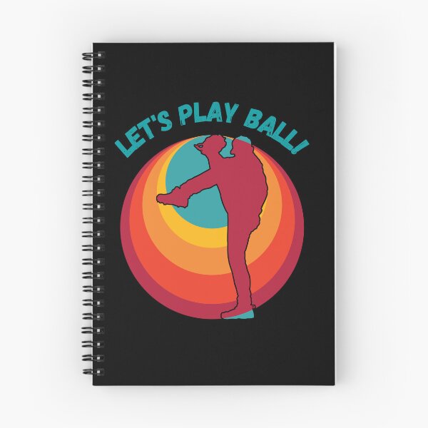 Item preview, Let's Play Ball, Baseball, baseball fan, baseball player, I love baseball, baseball league, baseball mom, baseball dad, retro sunset, vintage sunset baseball, MLB, major league baseball designed and sold by CreativeBuys.