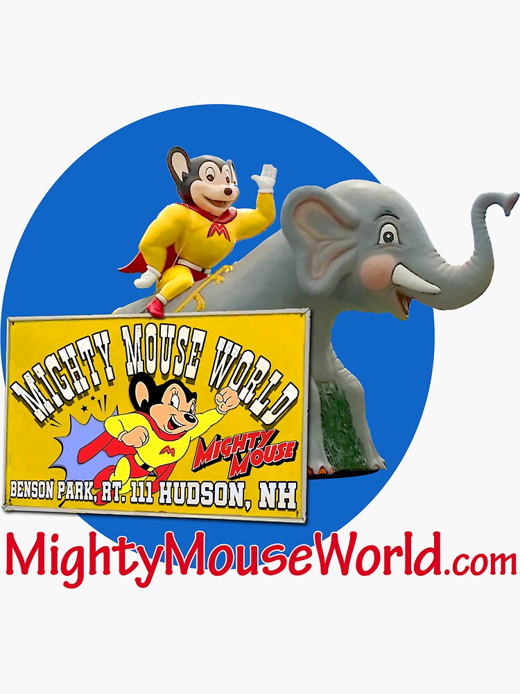 Thumbnail 3 of 3, Sticker, Mouse World (MMWE-2022-12) designed and sold by Regal-Music.