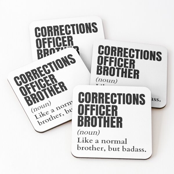 Item preview, Funny Badass Corrections Officer Brother Definition designed and sold by EndlessFreedom.