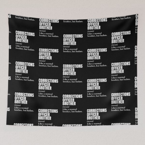 Item preview, Funny Badass Corrections Officer Brother Definition designed and sold by EndlessFreedom.
