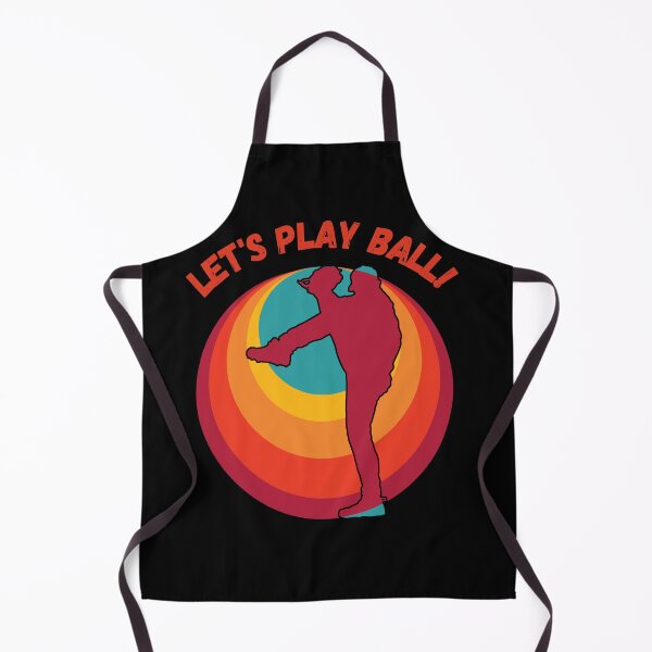 Item preview, Let's Play Ball, Baseball, baseball fan, baseball player, I love baseball, baseball league, baseball mom, baseball dad, retro sunset, vintage sunset baseball, MLB, major league baseball designed and sold by CreativeBuys.