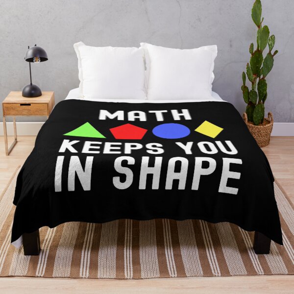 Item preview, Math Keeps You In Shape - Math Teacher, Math Professor, Algebra Teacher, Geometry Teacher, Trigonometry Teacher, Arithmetic Teacher designed and sold by jadedscientist.
