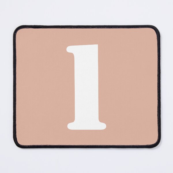 Item preview, Number One (1) in Pink Circle designed and sold by Ching Teoh.