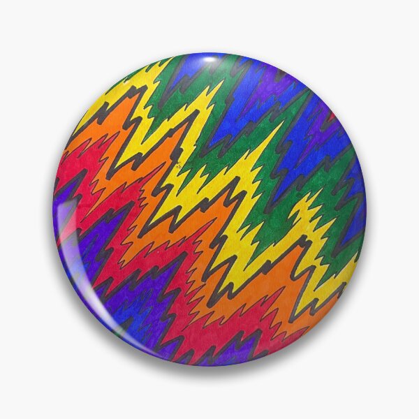 Item preview, Rainbow Zig Zag Lightning Pattern  designed and sold by CosmicHeartSeed.