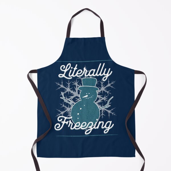 Item preview, Literally Freezing - Blue Snowman designed and sold by SimplyMe-Plus.