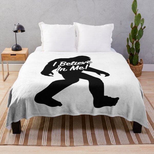 Item preview, I Believe In Me Sasquatch Bigfoot Motivation designed and sold by MarkFiveDesign.