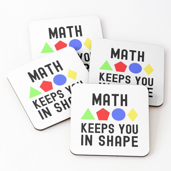 Item preview, Math Keeps You In Shape - Math Professor, Math Teacher, Algebra Teacher, Geometry Teacher, Trigonometry Teacher, Arithmetic Teacher designed and sold by jadedscientist.