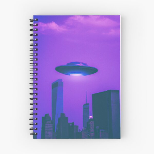 Item preview, UFO Sighting | NYC cityscape | Vaporwave Aesthetics designed and sold by spinolator.