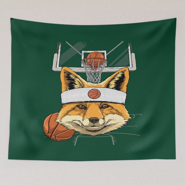 Item preview, Fox Basketball Fox Lovers Basketball Player 418 designed and sold by Gootyn.