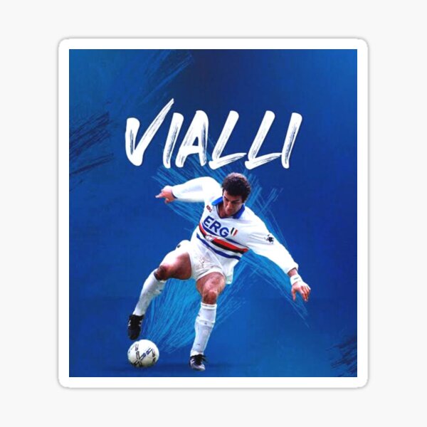 Gianluca Vialli Sticker For Sale By Quotesbubble Redbubble