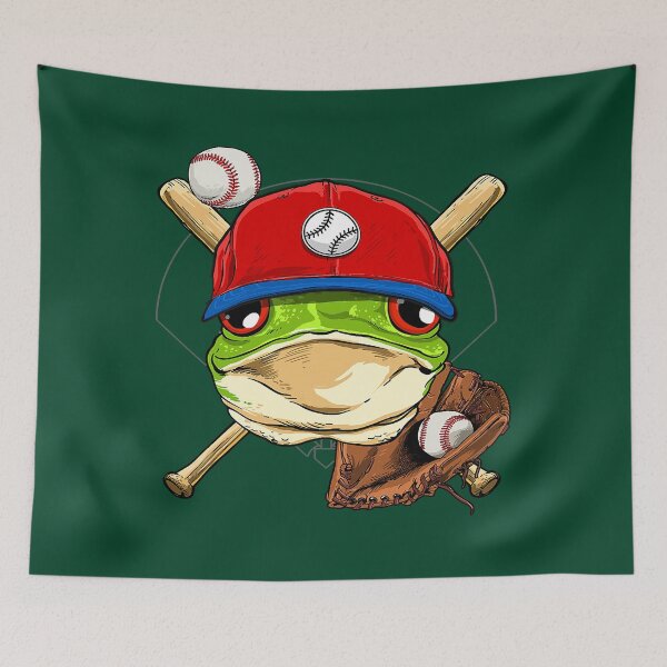 Item preview, Frog Baseball Frog Lovers Baseball Player 116 designed and sold by Gootyn.