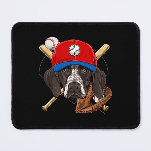 Item preview, German Shorthaired Pointer Baseball Lovers Baseball Player 107 designed and sold by Gootyn.