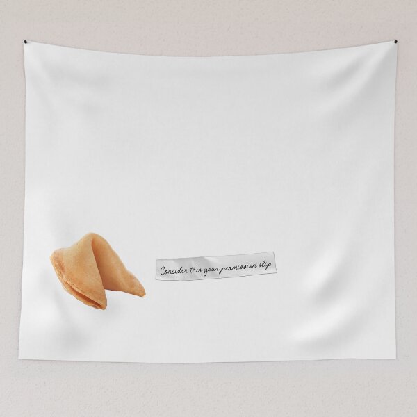 Item preview, fortune cookie (permission slip) designed and sold by mystudiocreate.