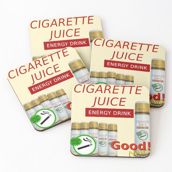 Item preview, Cigarette Juice Energy Drink45 designed and sold by SillyProduction.