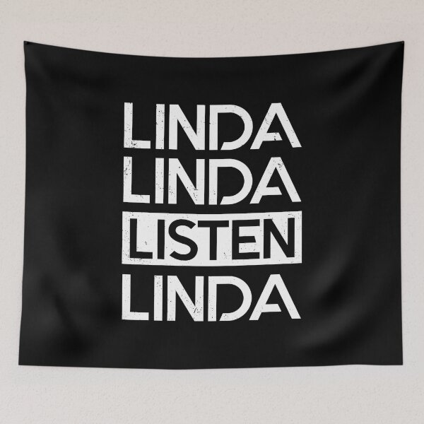 Item preview, Bright Linda Linda Listen young girl with latin rock favorite playlists Funny designed and sold by AnnasumStewarti.