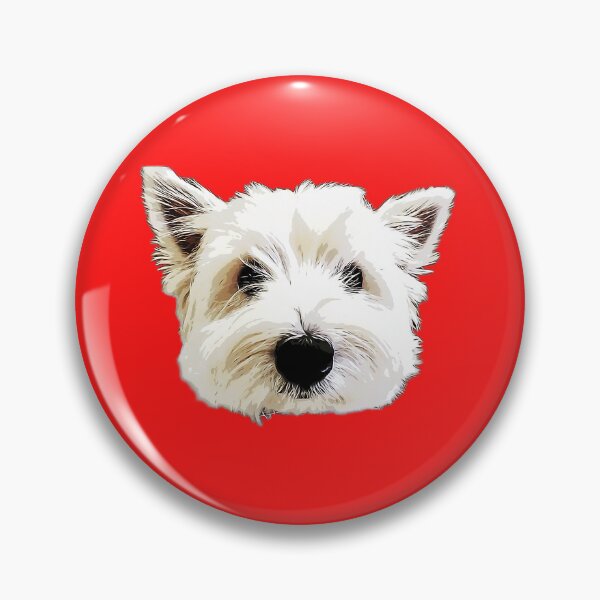 Item preview, West Highland Terrier Cute Puppy Dog designed and sold by ElegantCat.
