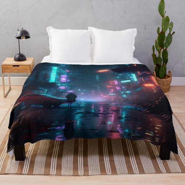 Item preview, Cyberpunk City at Night designed and sold by AICreateWorlds.