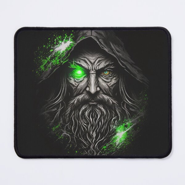Item preview, Green Wizard designed and sold by AICreateWorlds.