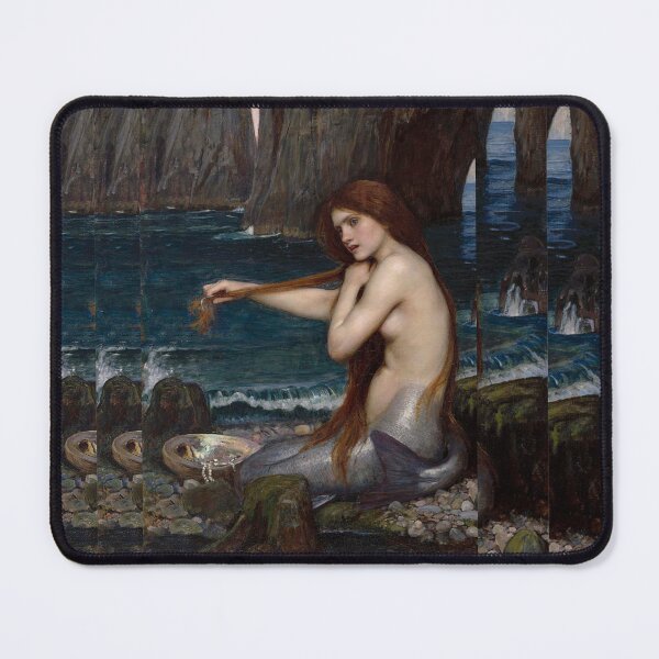 Item preview, Mermaid painting designed and sold by Bunniesshop444.