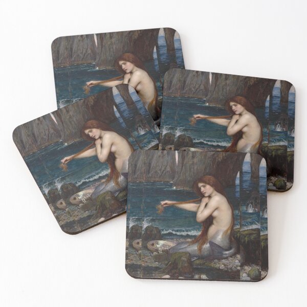 Item preview, Mermaid painting designed and sold by Bunniesshop444.