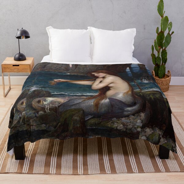 Item preview, Mermaid painting designed and sold by Bunniesshop444.