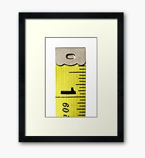 The Bigger Inch Framed Print