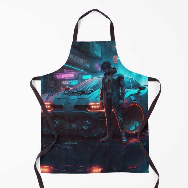 Item preview, Supercar Cyberpunk Streets designed and sold by AICreateWorlds.