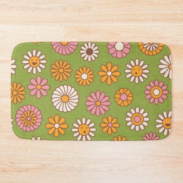 Item preview, Flower Power Olive, Pink, and Orange Design. designed and sold by GypsyGarou.