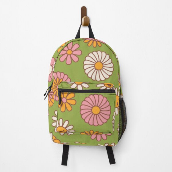 Item preview, Flower Power Olive, Pink, and Orange Design. designed and sold by GypsyGarou.