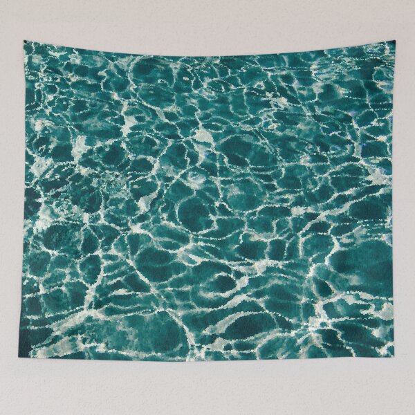 Item preview, Rippling Ocean Waves designed and sold by MathenaArt.