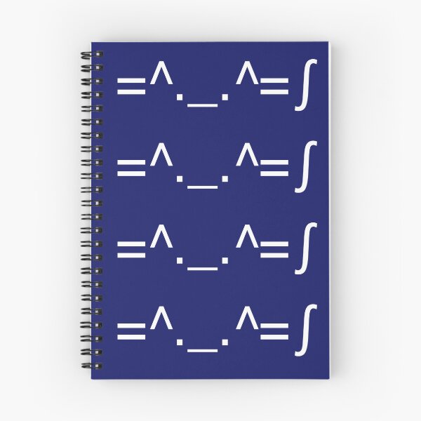 Item preview, Pattern Cat Emoji Text, Animal Emoticon, Cute Pet Meow Face Kaomoji, Minimal Kitten Illustration, Blue Background designed and sold by DotLinePlane.