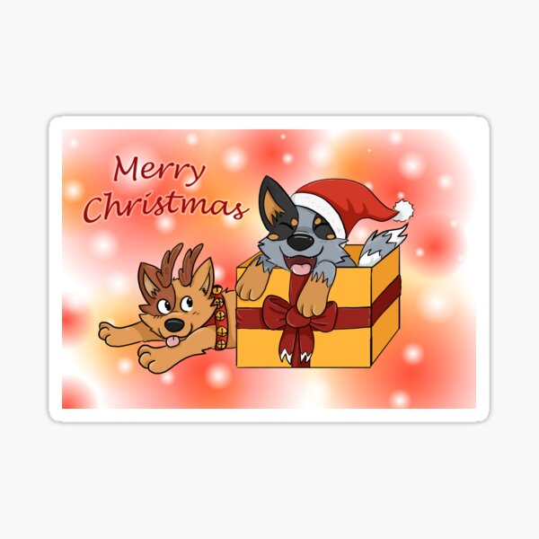 Aperçu de l'œuvre Bétail Chien de Noël créée et vendue par niknikando.