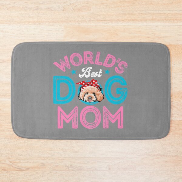 Item preview, Worlds Best Poodle Dog Mom Funny Mothers Day 2 designed and sold by FamilyLove458.