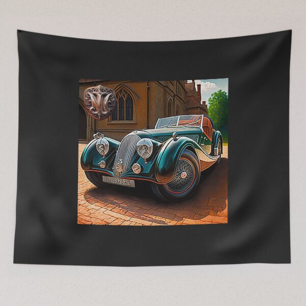 Item preview, Classic Vintage Convertible Sports Car designed and sold by Charlies-Artbox.