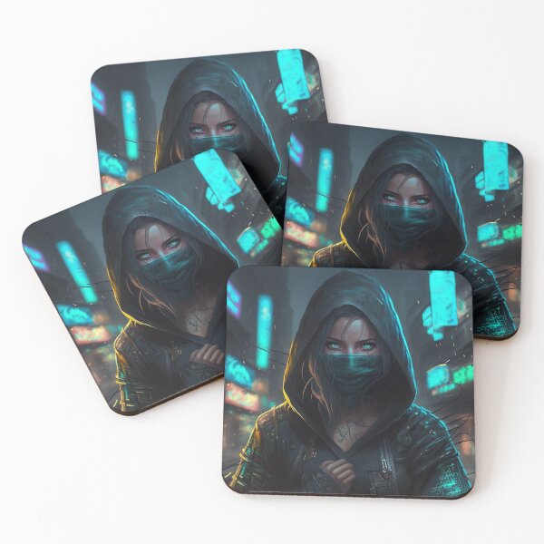 Item preview, Cyberpunk Assassin designed and sold by AICreateWorlds.