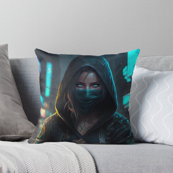 Item preview, Cyberpunk Assassin designed and sold by AICreateWorlds.
