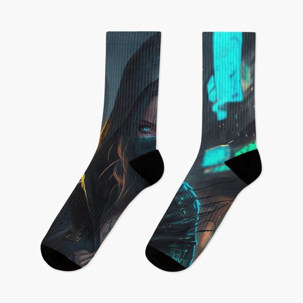 Item preview, Cyberpunk Assassin designed and sold by AICreateWorlds.