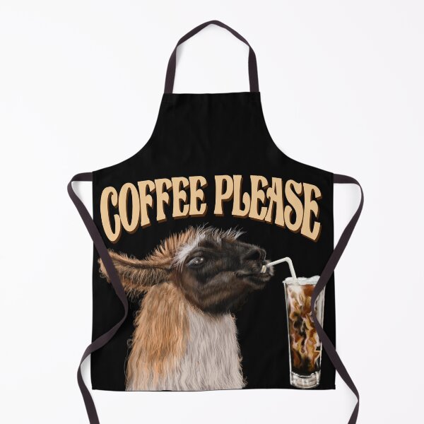 Item preview, Llama and Coffee designed and sold by Chatchot.