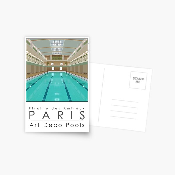 Lido Poster Amiraux Postcard