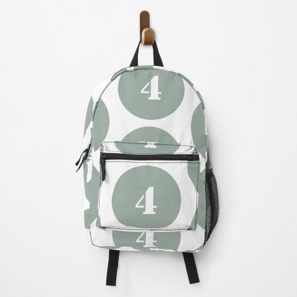 Item preview, Number Four (4) in Olive Green Circle designed and sold by Ching Teoh.