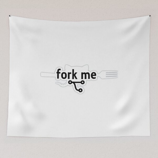 Item preview, Fork me designed and sold by DuzeKubki.