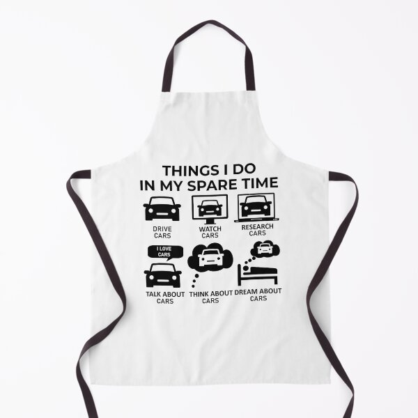 Item preview, Things I Do In My Spare Time - Cars designed and sold by Bubble Co Clothing and Accessories.