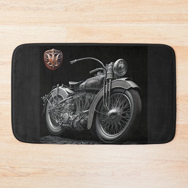 Item preview, Classic Vintage Motorcycle Poster print designed and sold by 3 CITIES.