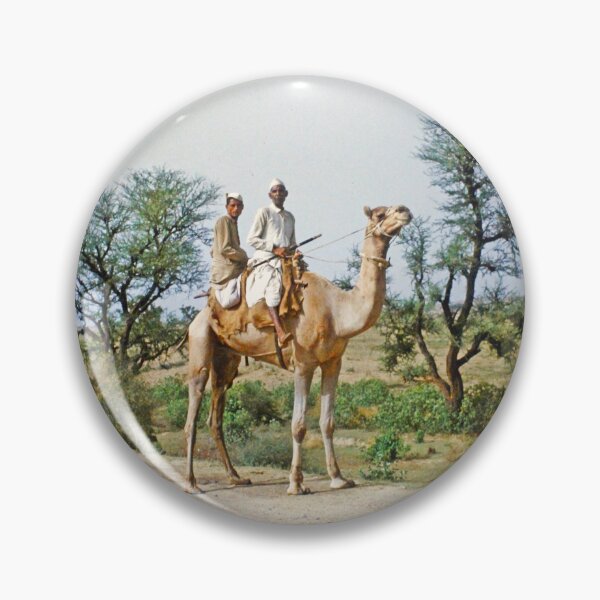 Item preview, 1940s - Two men on a camel in North India, British India designed and sold by thatwaslife.