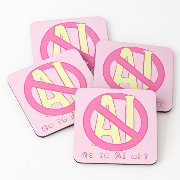 Item preview, Say no to AI generated art ✨ designed and sold by Peachy-gremlin.