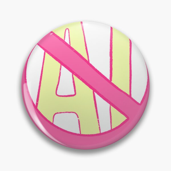 Item preview, Say no to AI generated art ✨ designed and sold by Peachy-gremlin.