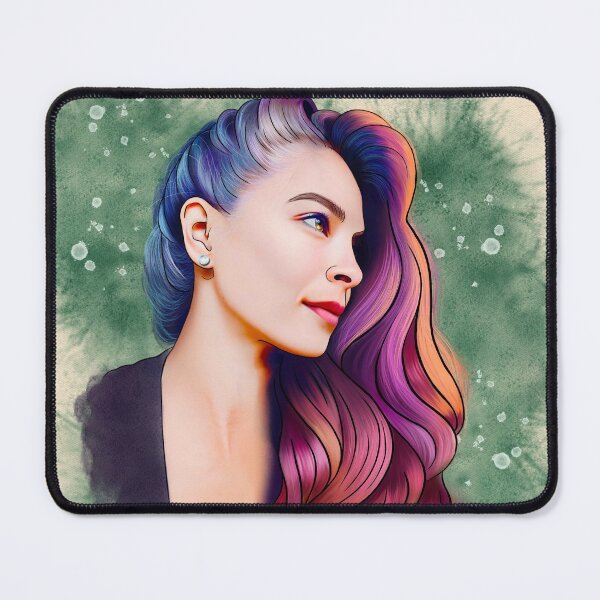Item preview, Kristin Kreuk Watercolor designed and sold by kelsey_fanart.