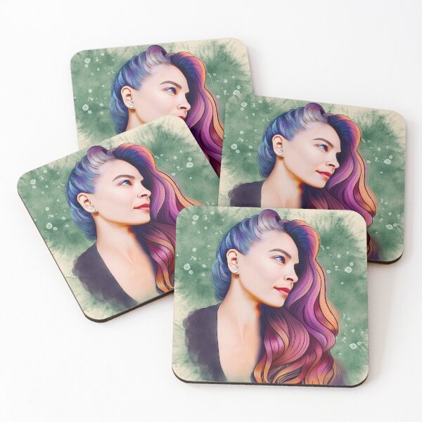Item preview, Kristin Kreuk Watercolor designed and sold by kelsey_fanart.