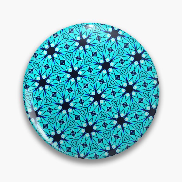 Item preview, Aqua Black Floral Seamless Pattern Print designed and sold by protegra.